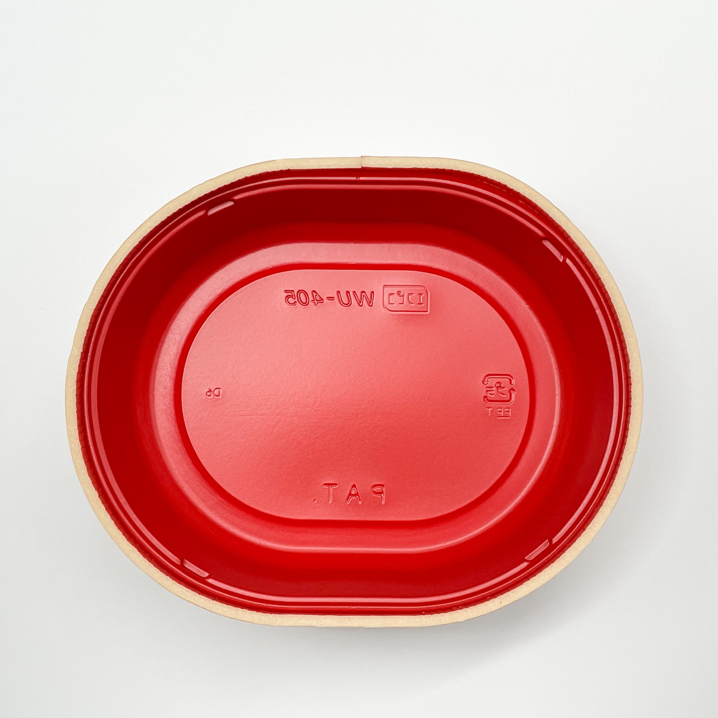 折箱弁当容器　わっぱ WU-405 本体（165×134mm）