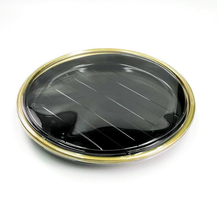 にぎり約56～70貫用　新7人桶 金フチ黒 本体 φ450×45ｍｍ（蓋別売）