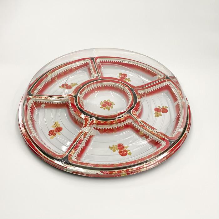 NUオードブル38　英華赤　本体（Φ405×41 mm）