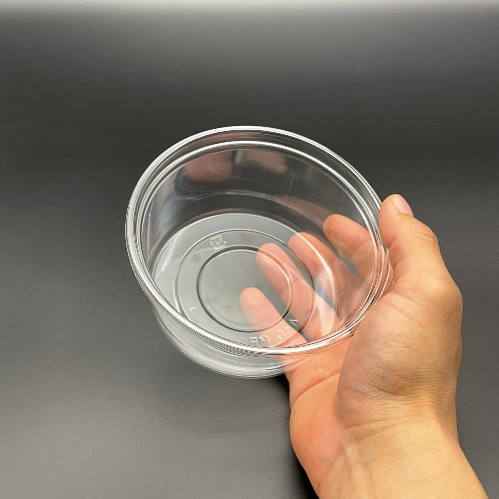 丸カップ　A-PET　430MB　本体 (φ130×60mm）