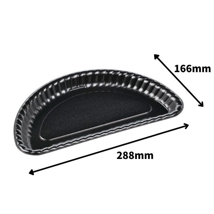 MFPピザ丸10インチハーフ　黒　本体