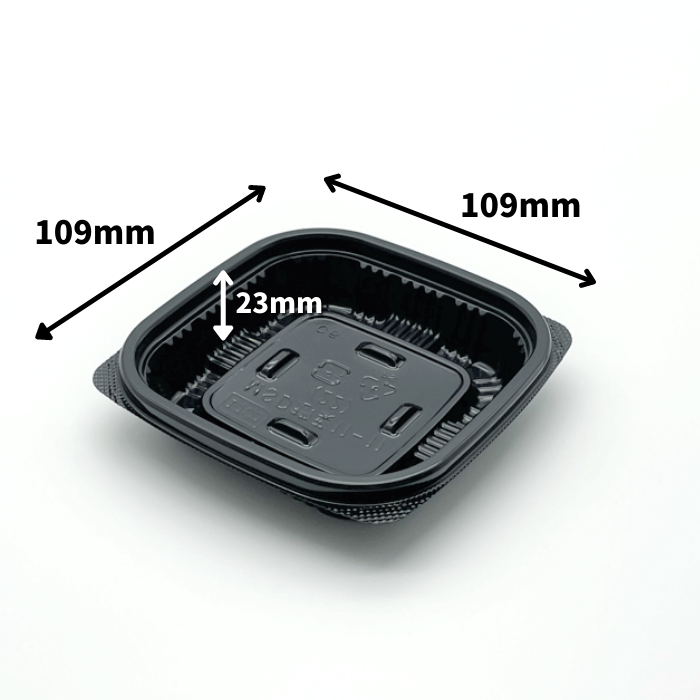 MSD惣菜11-11(22)　黒 フタ別売