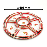 NUオードブル38　英華赤　本体（Φ405×41 mm）