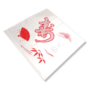 ポリ風呂敷 No.90 赤寿