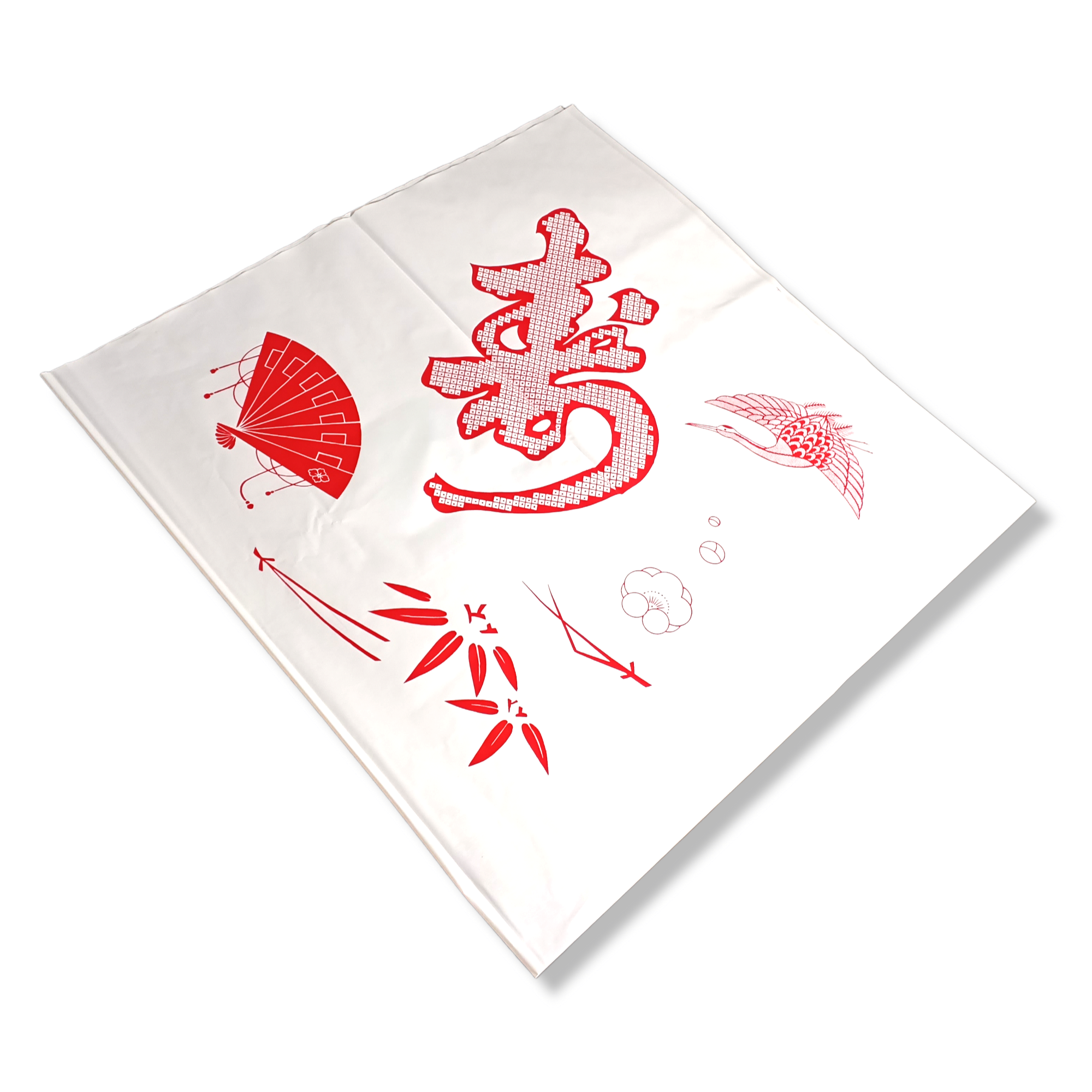 ポリ風呂敷 No.90 赤寿