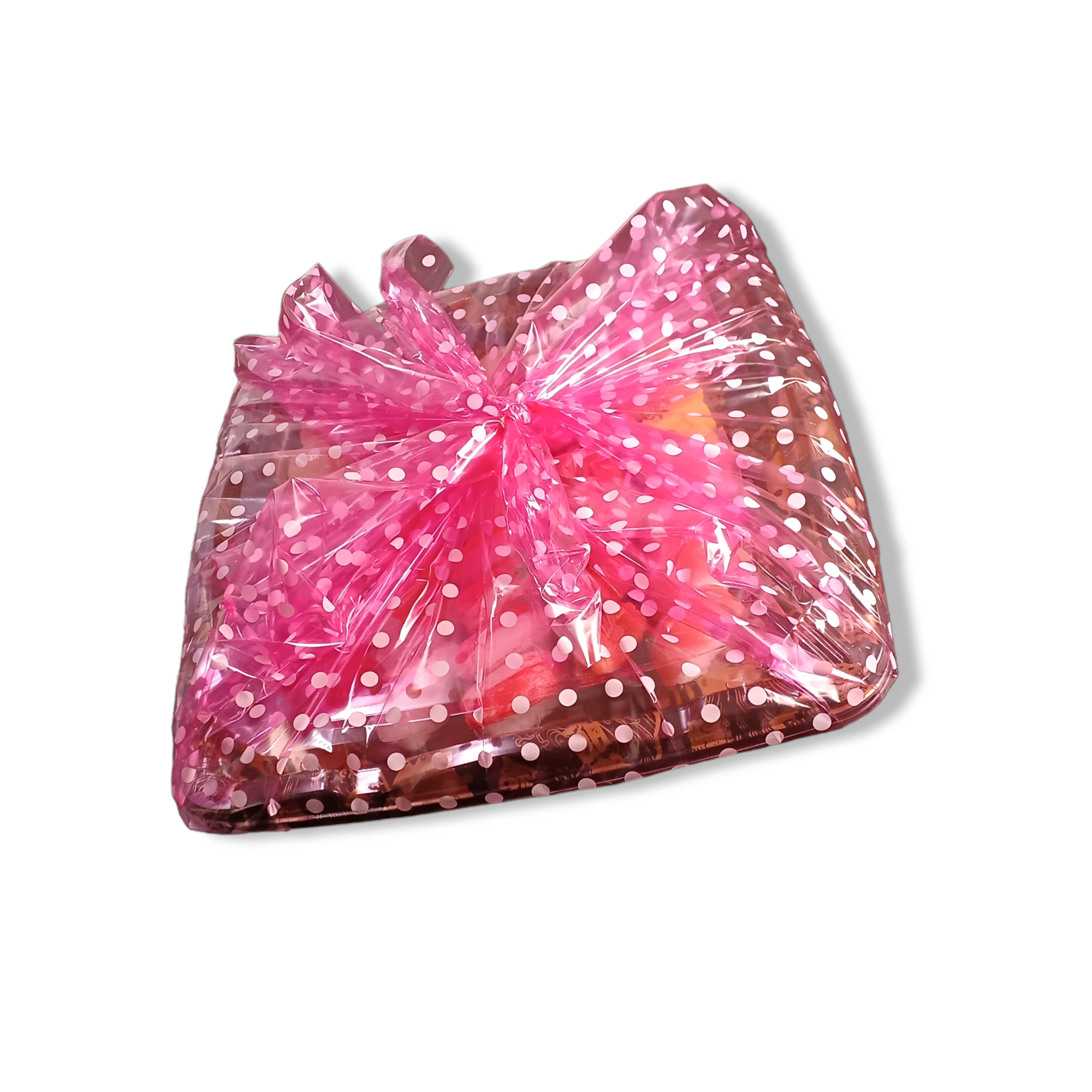 ポリ風呂敷 No.70 水玉ピンク