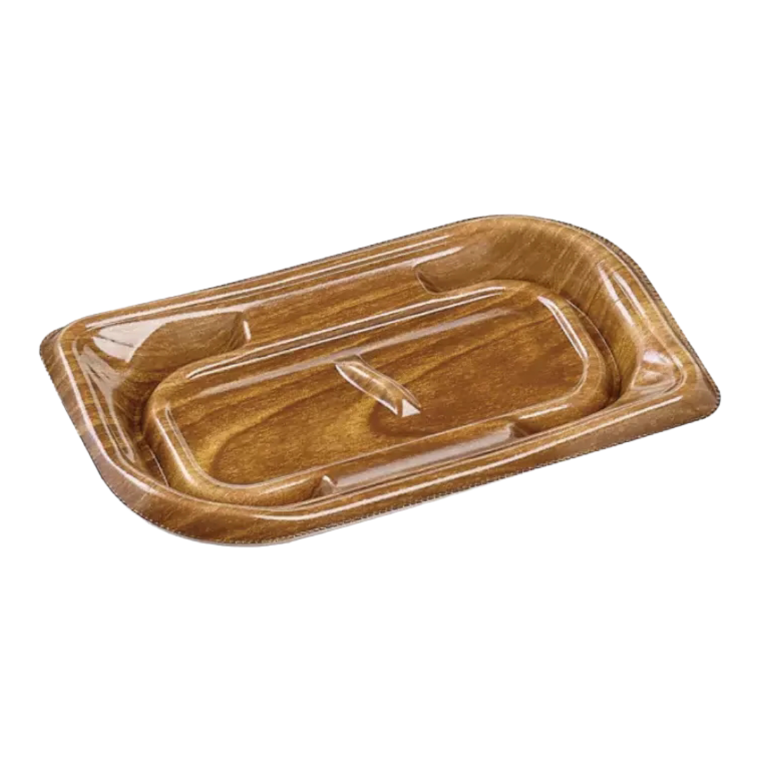 葉皿19-12　ひだベージュＢＲ　本体