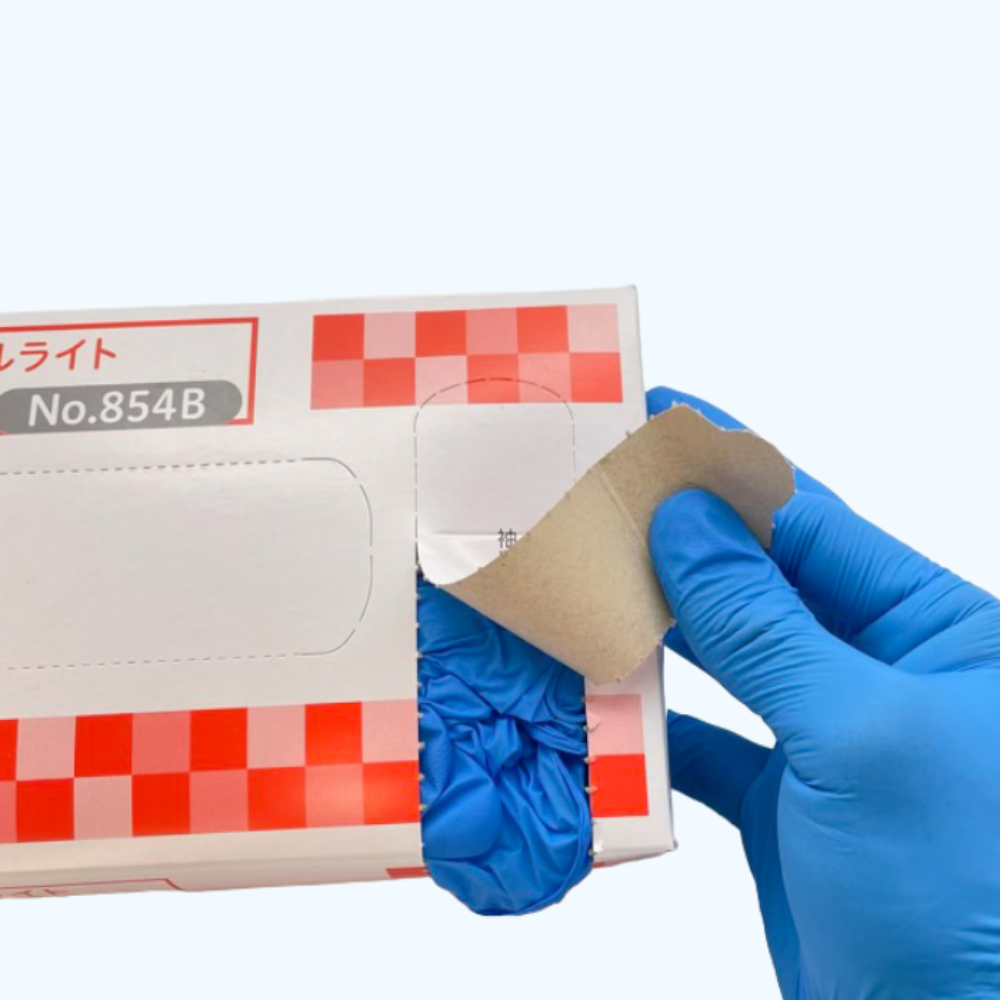 衛生思いのニトリルライト 854B　粉無 L